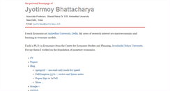 Desktop Screenshot of jyotirmoy.net