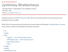 Tablet Screenshot of jyotirmoy.net